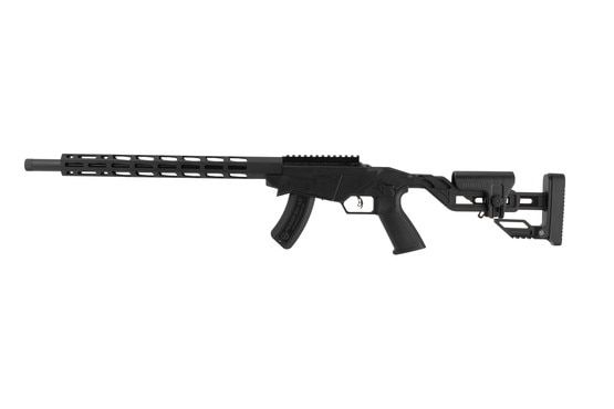 17 HMR Precision Rimfire Rifle from Ruger includes a black anodized Picatinny rail